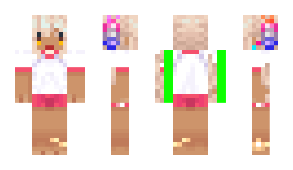 bigSANA Minecraft Skin