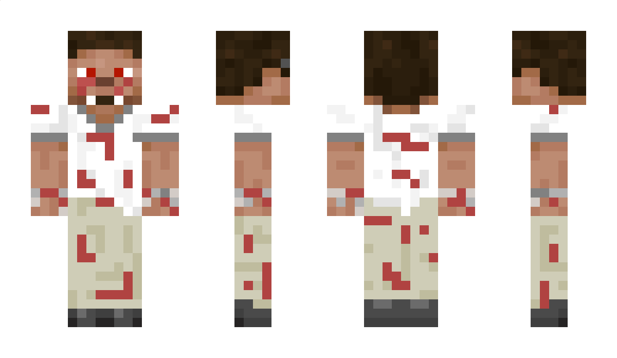 EyelessStevee Minecraft Skin