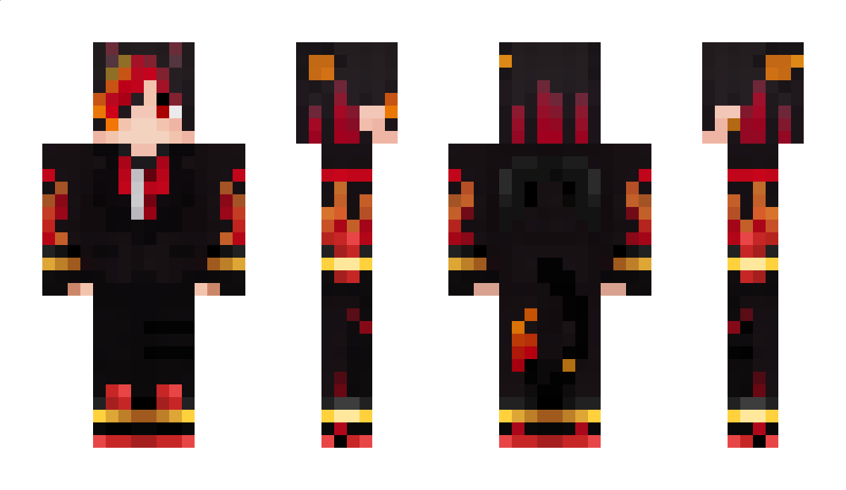 HyugaTheDark Minecraft Skin