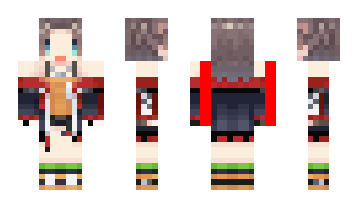 natsuiromatsuri Minecraft Skin