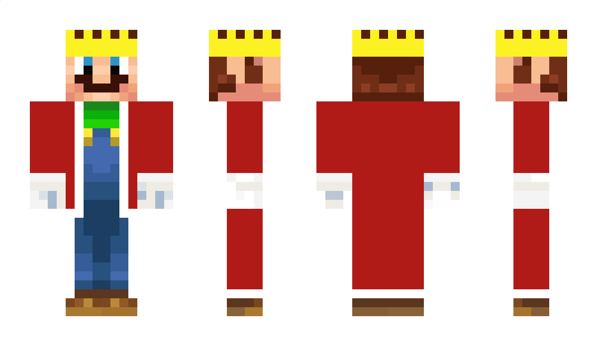 LuigiInMyCloset Minecraft Skin