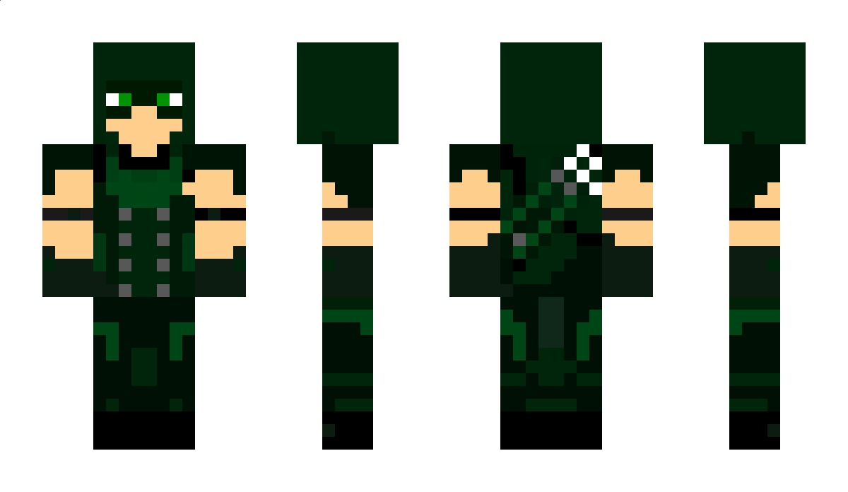 green_arrow12 Minecraft Skin