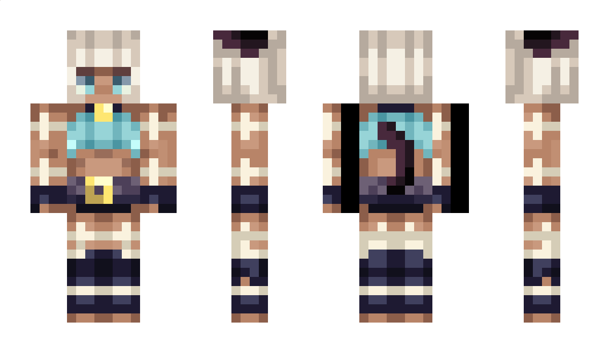 Skullgirls Minecraft Skin