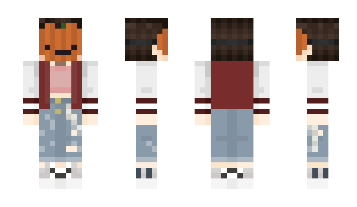 TheOrangeBean Minecraft Skin