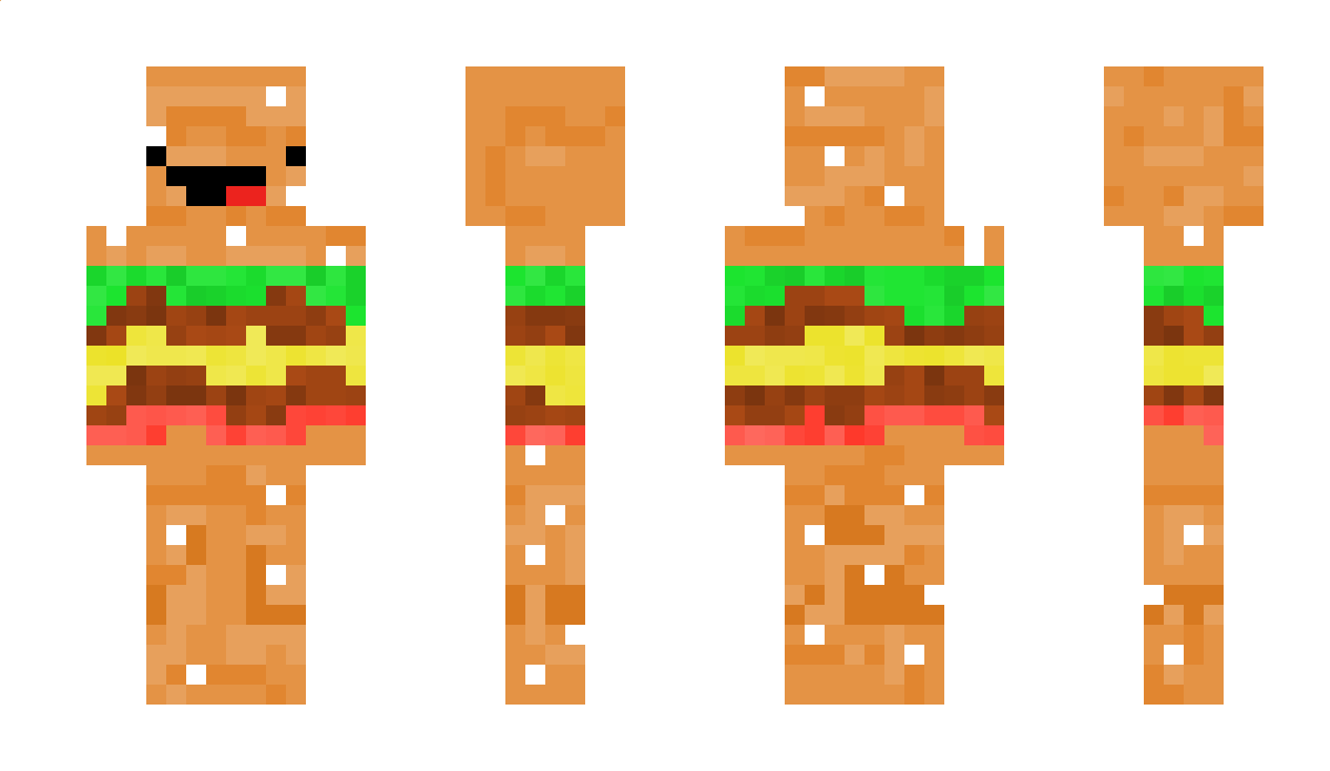 SheldonBurger Minecraft Skin