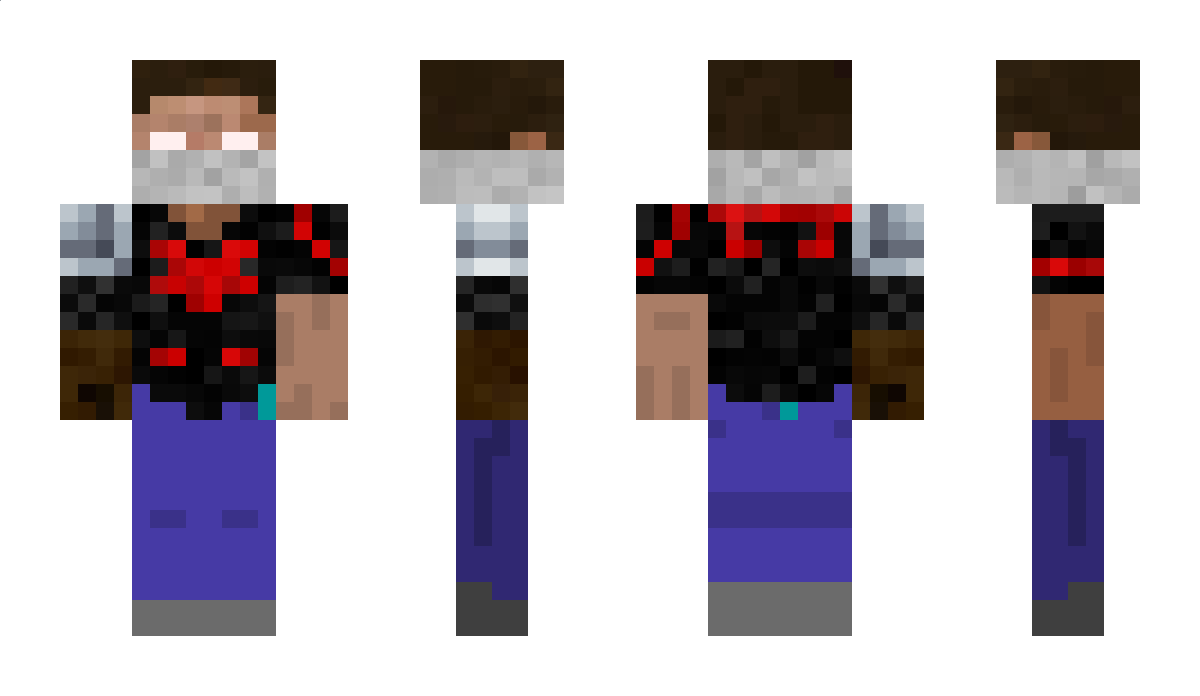 Herobrine3344 Minecraft Skin