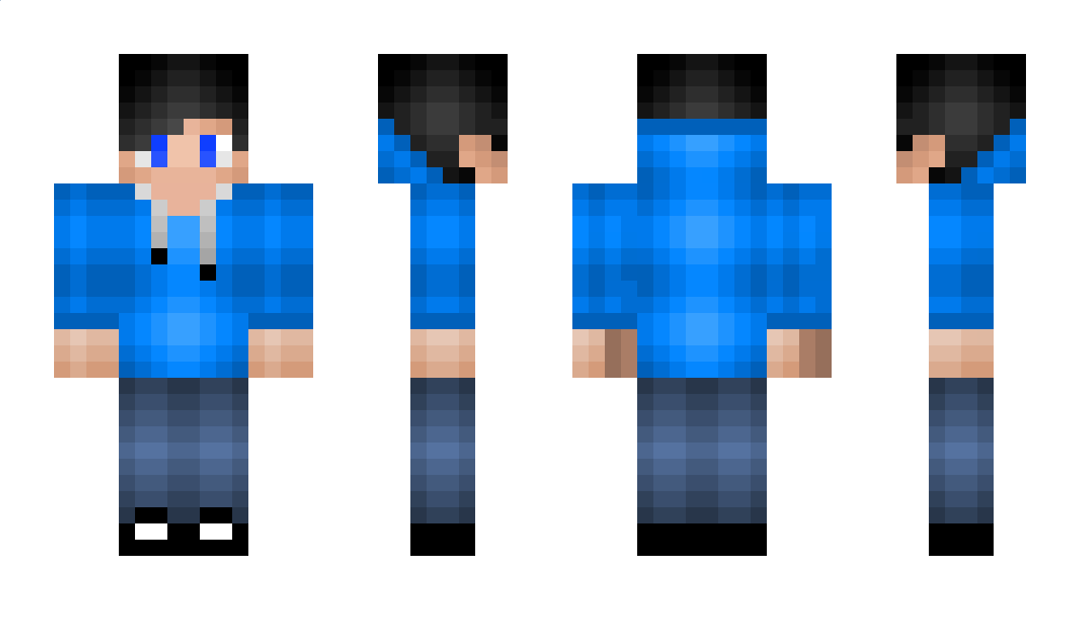 CubixyBlue Minecraft Skin