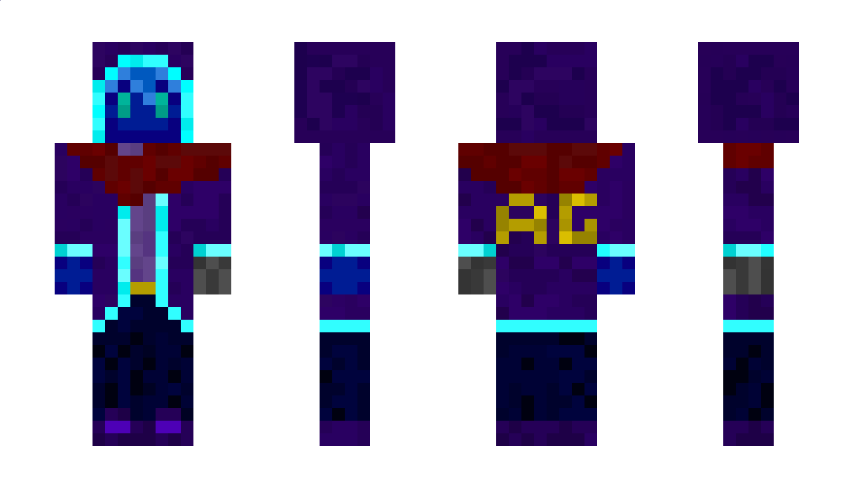 AzureGhost Minecraft Skin