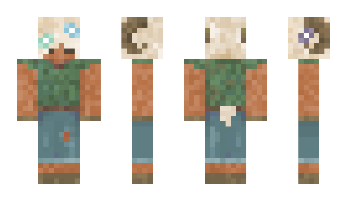 Greensheepirate Minecraft Skin