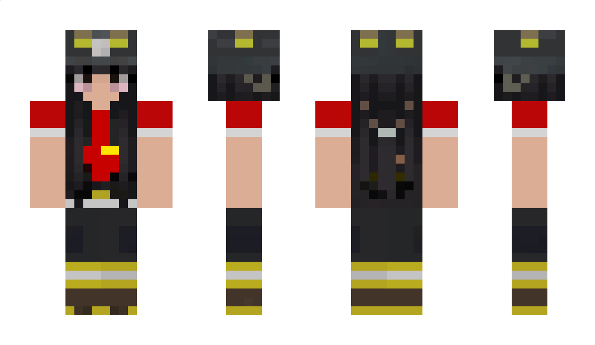 Bombeira Minecraft Skin