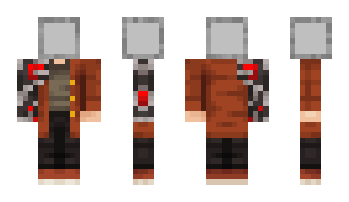 Blockhead_2nd Minecraft Skin