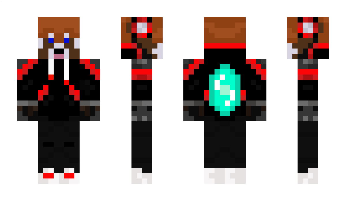 RedPandaX8 Minecraft Skin