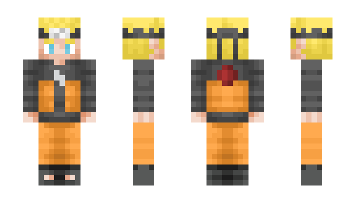 NarutoYT Minecraft Skin