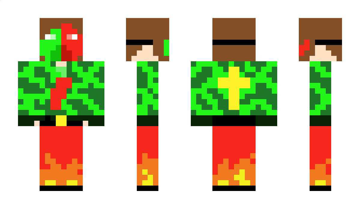 TheShinyPepperYT Minecraft Skin