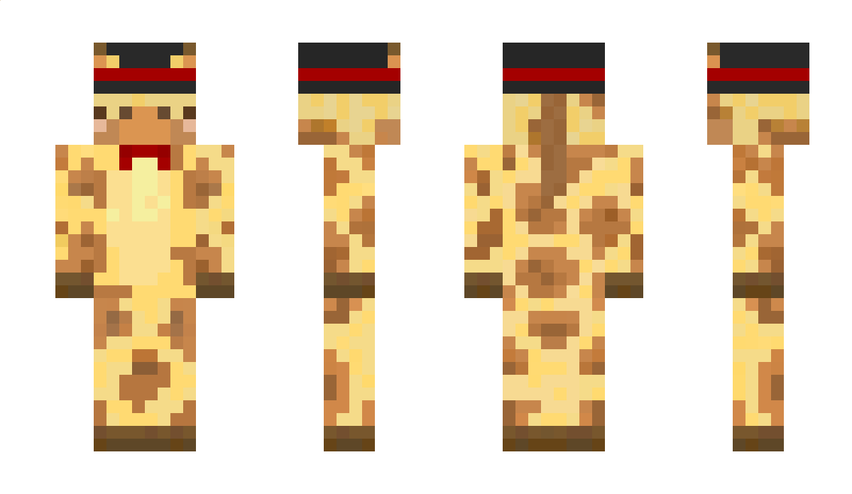 Cheesecake Minecraft Skin