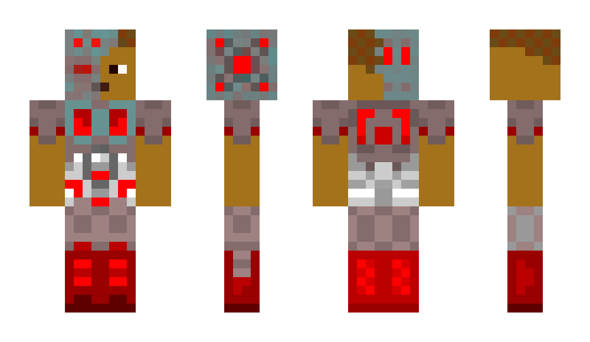 robotron Minecraft Skin