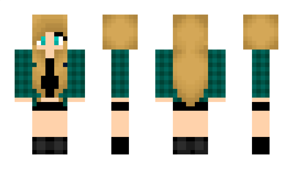 sharkgirl1 Minecraft Skin