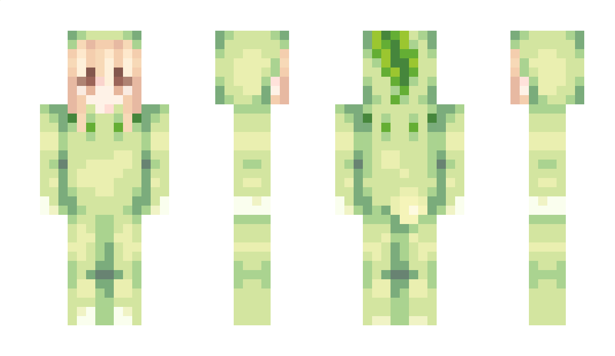 Chikorita Minecraft Skin