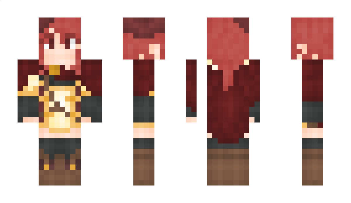 AmberIsAblaze Minecraft Skin