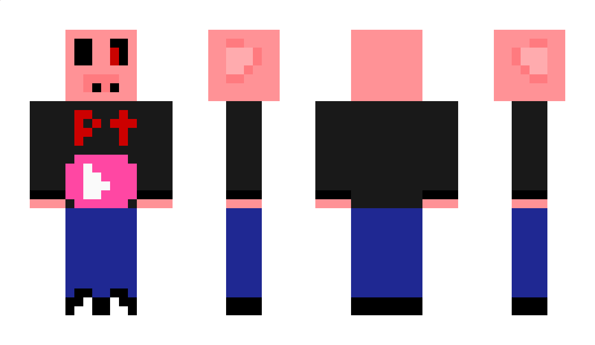 PiggyToonYT Minecraft Skin