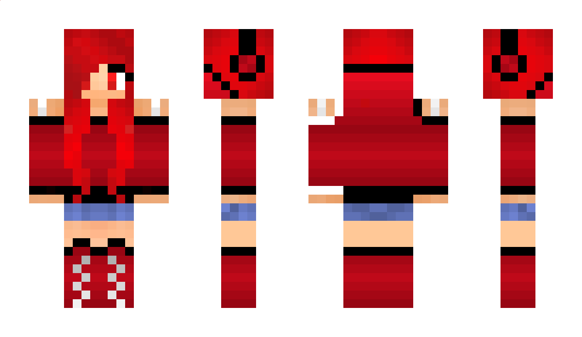 redgirl Minecraft Skin