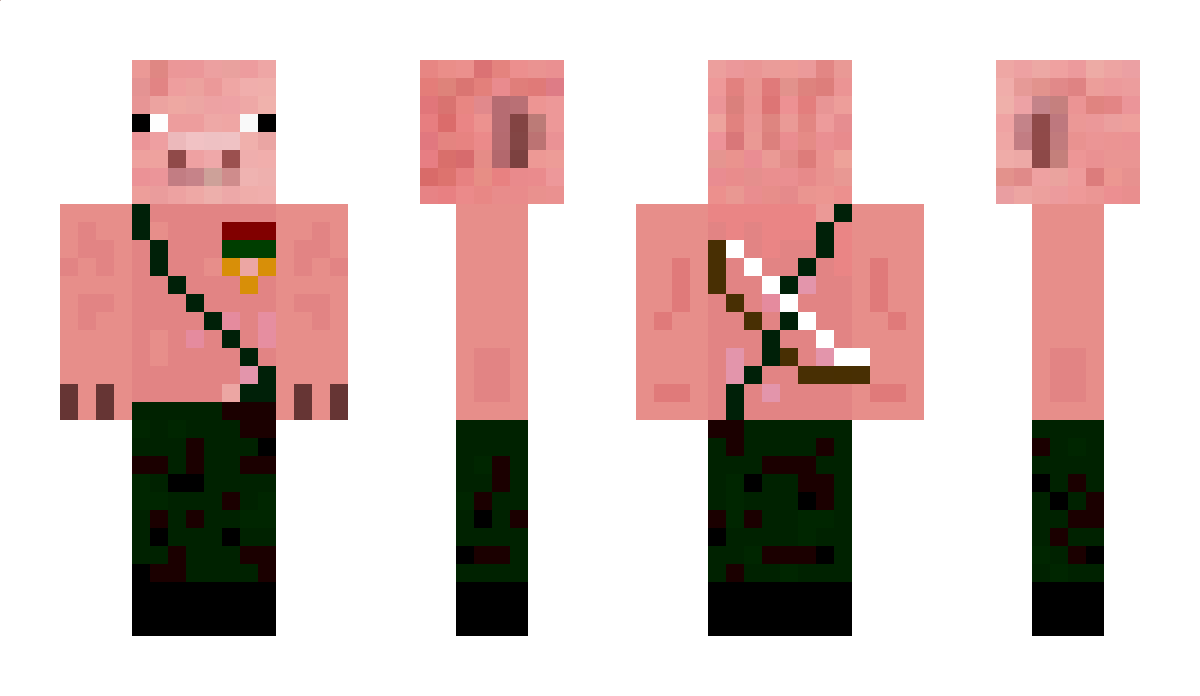 WarPiglett Minecraft Skin