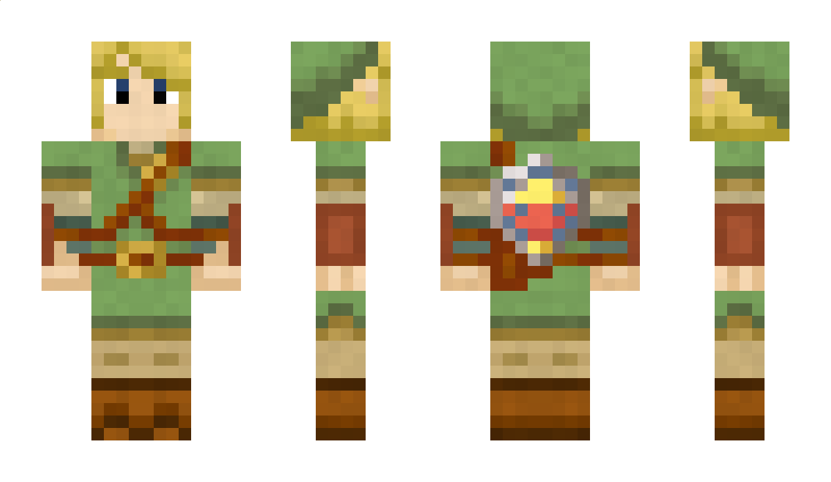 Lizalfos Minecraft Skin