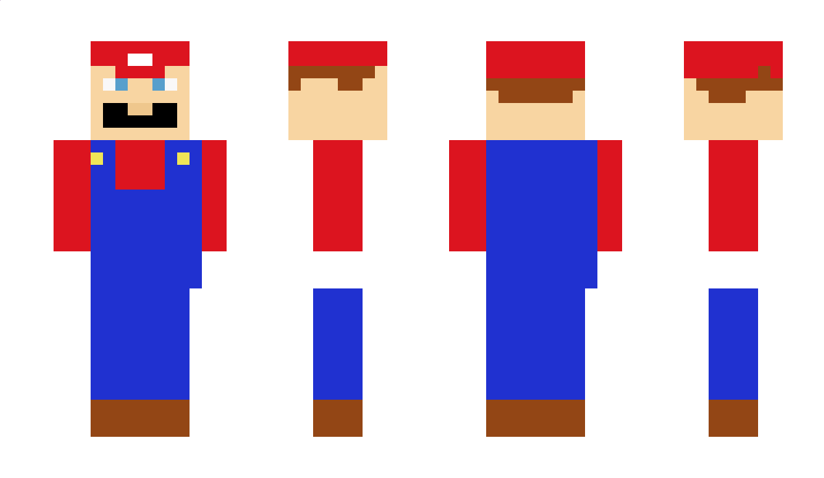 MarioPlaysXbox Minecraft Skin