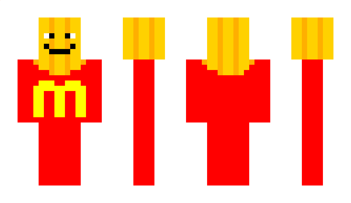 Fries_28 Minecraft Skin