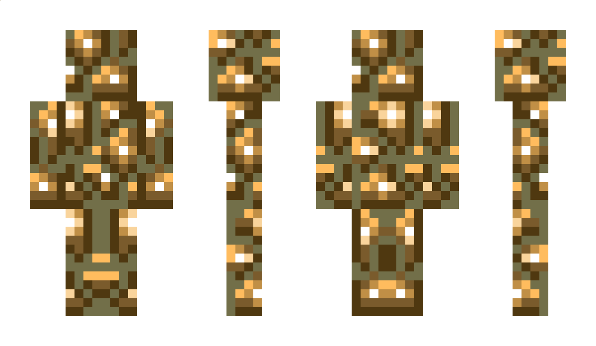 MHF_Glowstone Minecraft Skin