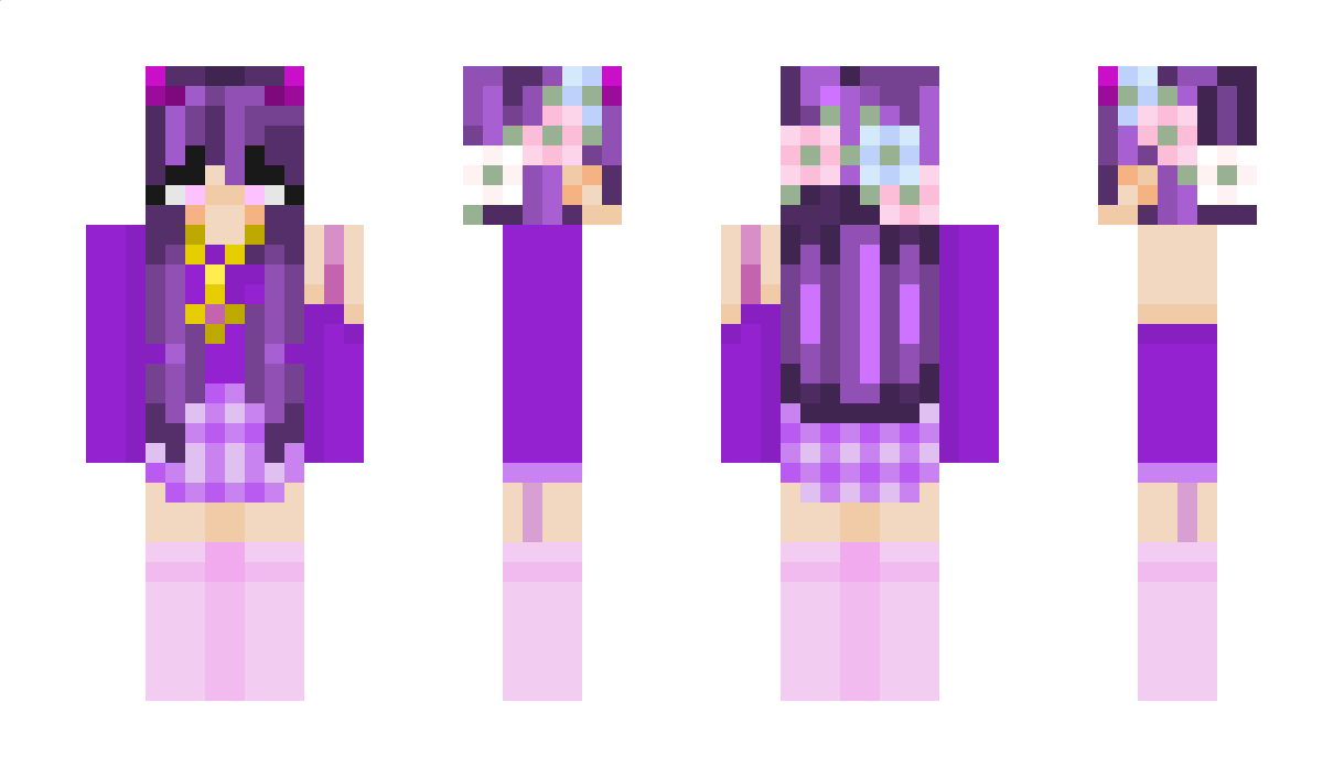 QueenFlowery Minecraft Skin