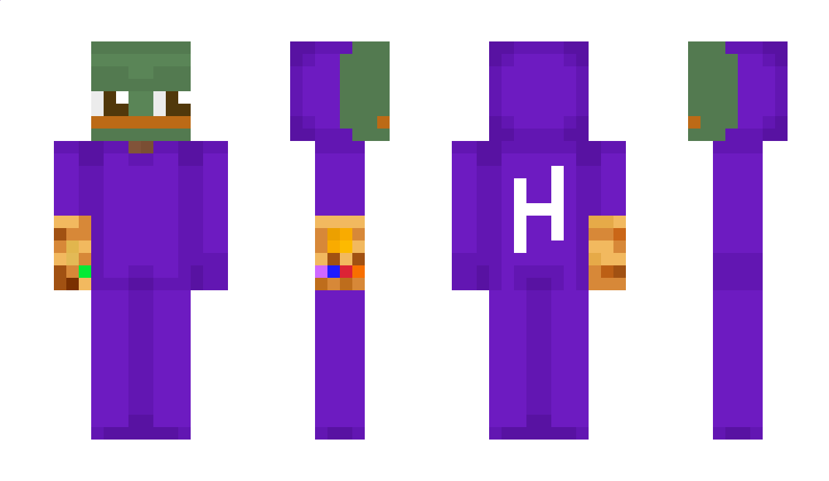 yPurple Minecraft Skin