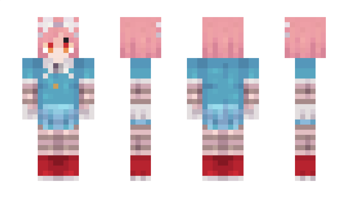 SakuraFlight Minecraft Skin