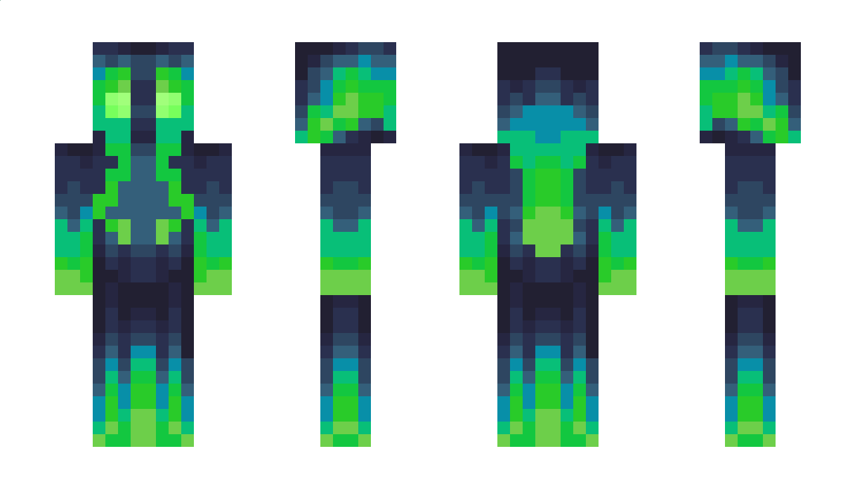 Megamindcraft Minecraft Skin