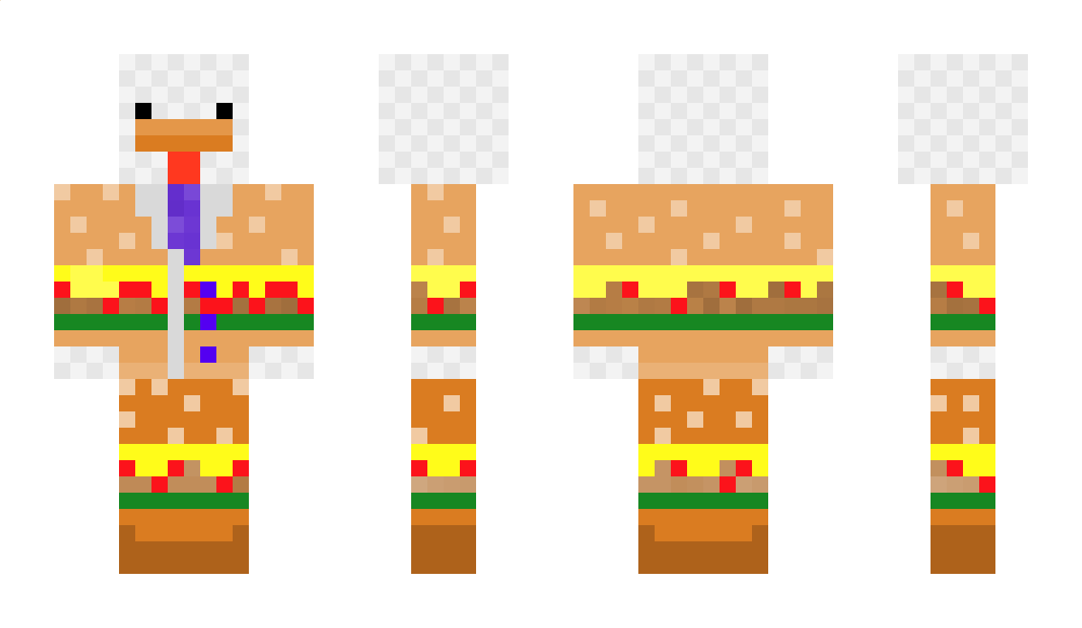 ChickenBirger Minecraft Skin