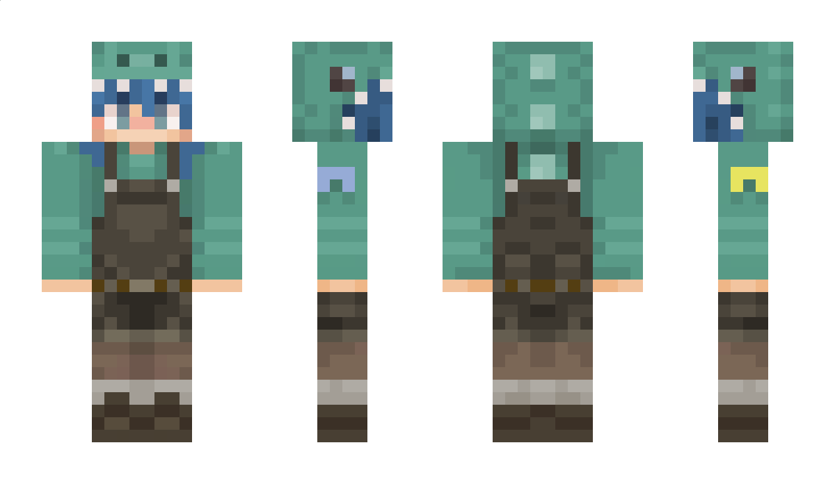 BewareBlue Minecraft Skin