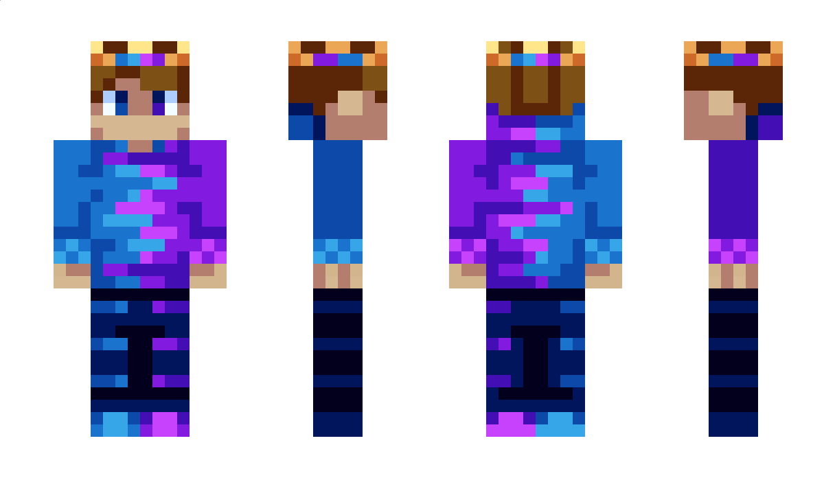 BlueLeafBOI Minecraft Skin