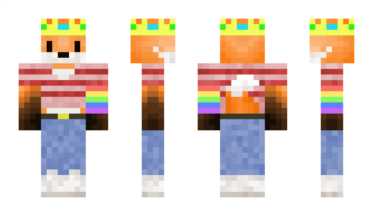 Foxtatoes Minecraft Skin