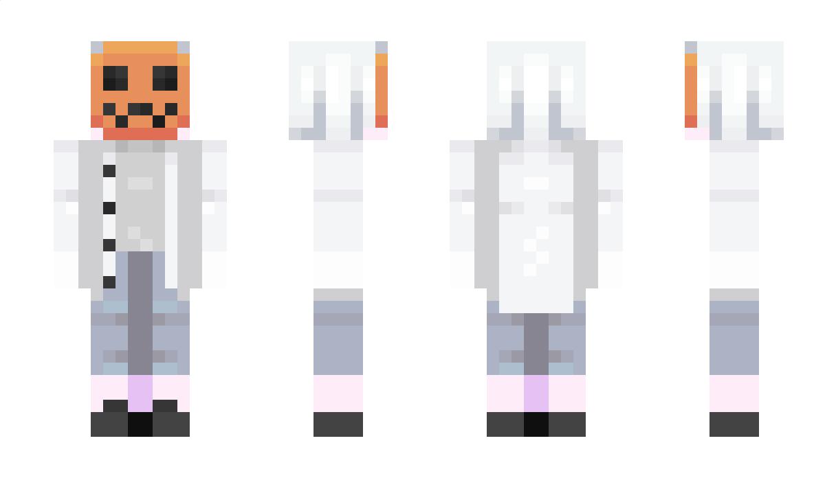 SnowSteve Minecraft Skin