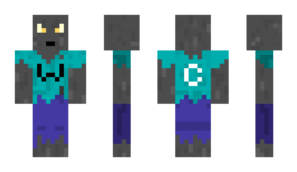 Wolfcl0ck Minecraft Skin