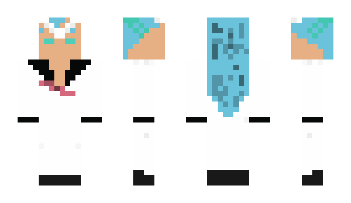 WhiteSamurai Minecraft Skin