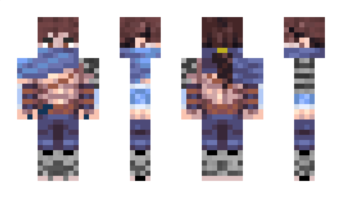 ZeroElNumero Minecraft Skin