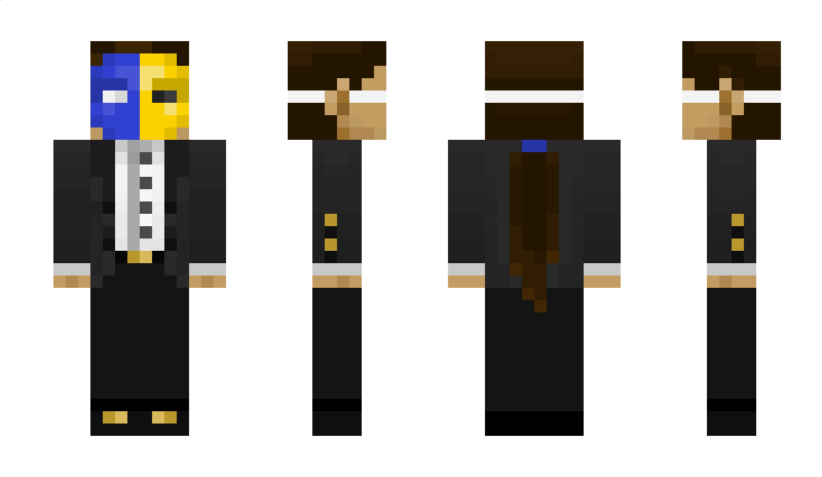 bitonal Minecraft Skin