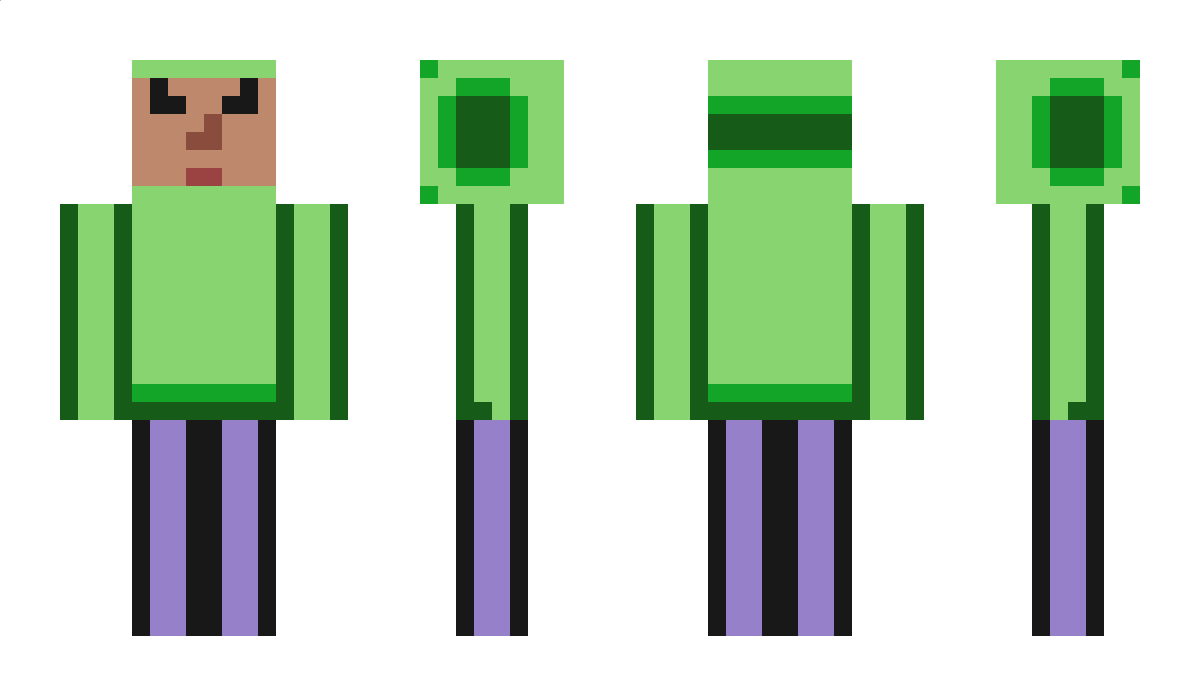 Snufkin Minecraft Skin