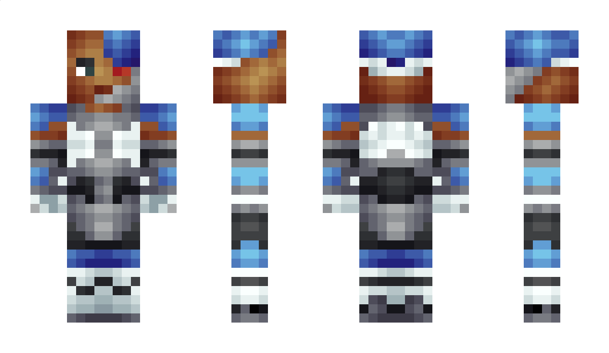 CyborgTeenTitans Minecraft Skin