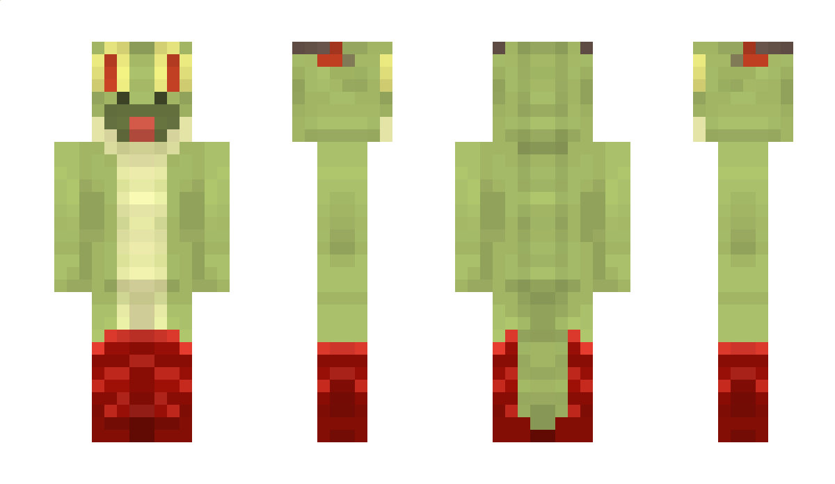 Hydrapple Minecraft Skin