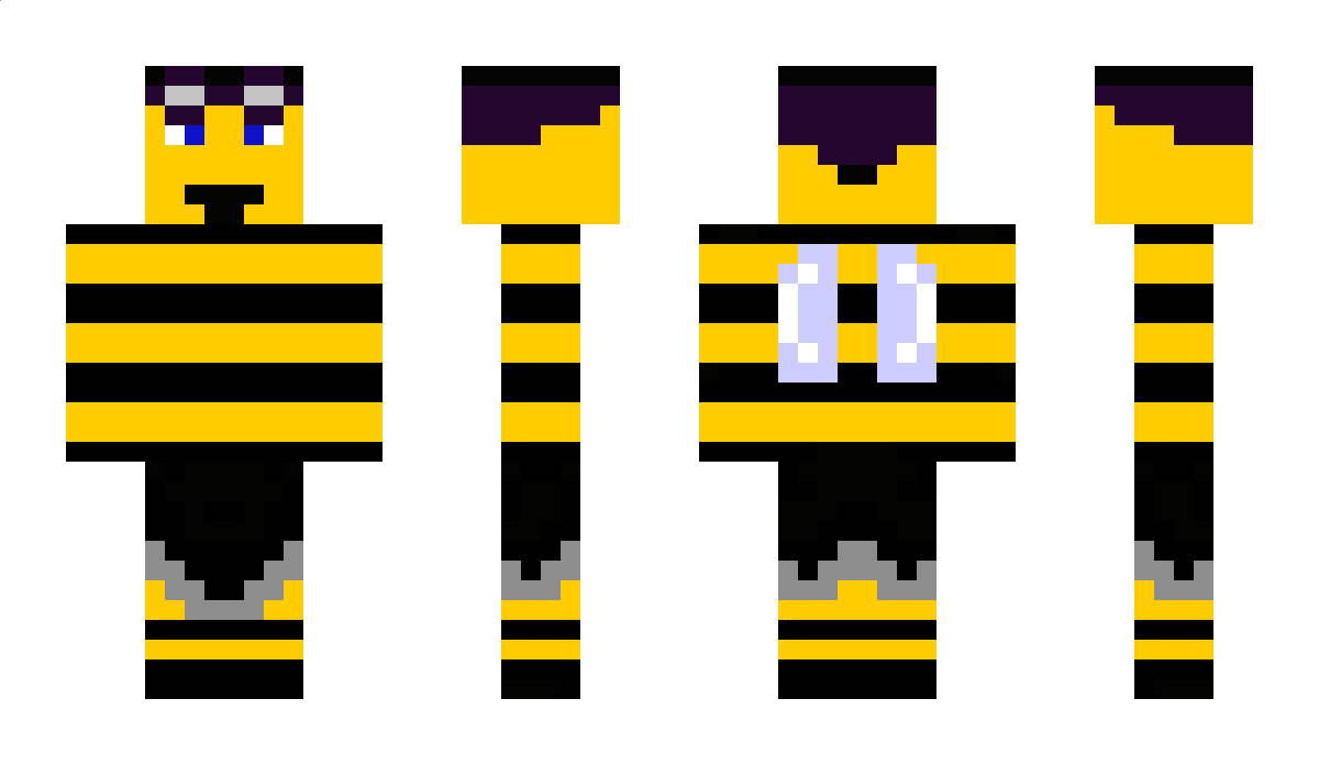 BuilderBee Minecraft Skin