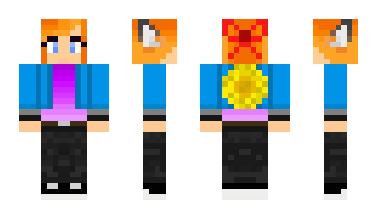 girlfox Minecraft Skin