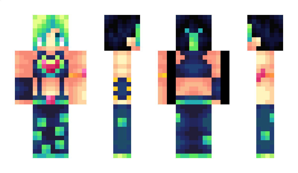 JolyneCujoh Minecraft Skin