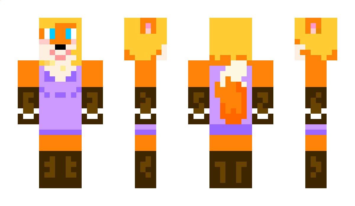 KrissieFox Minecraft Skin